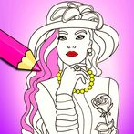 Drawing Book Fashion Coloring