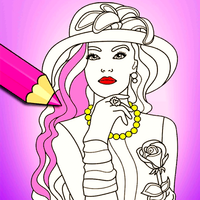 Drawing Book Fashion Coloring