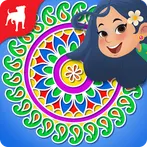 Rangoli Rekha: Color Match 3