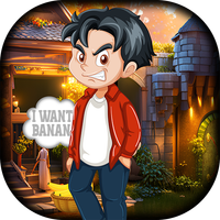 Angry Young Boy Escape