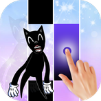 Horror Cartoon cat - Piano til