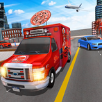 Pizza Delivery Van Driver Game