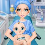 العاب توليد الام و رعاية اطفال