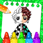 Tanjiro Coloring Demon Slayer