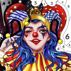 Clown Paint by Number