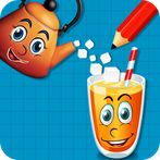 Smile Glass : Draw Lines Puzzl