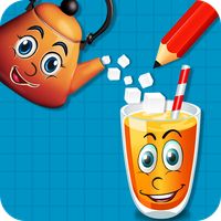 Smile Glass : Draw Lines Puzzl