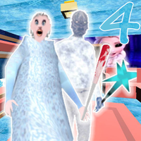 Frozen Granny Scary  Ice Queen