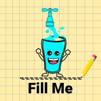 Fill Glass - Water Puzzle Game
