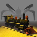 Fight With Scary Spider Train