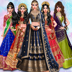 Indian Wedding Bridal Dress up
