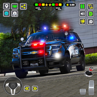 US Police Car Chase Games 3d