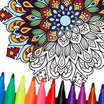 Mandala Color by Number