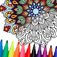 Mandala Color by Number