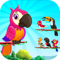 Bird Sort Color: Budgie Puzzle