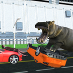 Wild Hippo Attack Simulator 3D