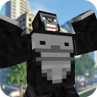 Blocky Cartoon: Titan Gorilla