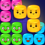 Jelly Block Puzzle: Funny Face