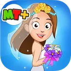 My Town: Wedding Day girl game
