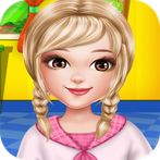 Family holiday at the farm