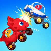 Dinosaur Smash Car Games