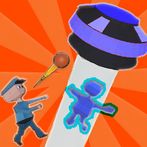 Alien Ufo Beam Up Game 3D Game