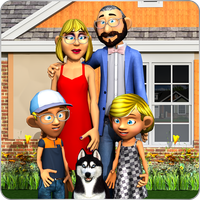 Virtual Family: Mom Dad Life