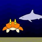 Crab-Man Shark-Attack