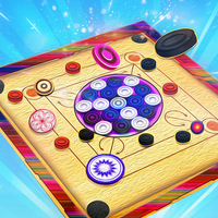 Carrom Board: Pool Carrom Game