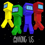 Mod and Skin 4d Among Us for M