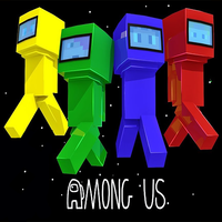 Mod and Skin 4d Among Us for M