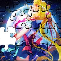 Sailor Moon game puzzle