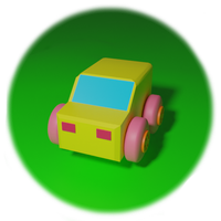 Mini Car Toy Box