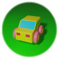 Mini Car Toy Box