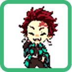 Demon Slayer Pixel Art