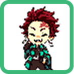 Demon Slayer Pixel Art