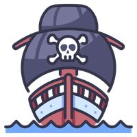 The pirate ship