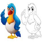 Coloring Animal Pictures