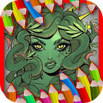Gorgon Coloring Book