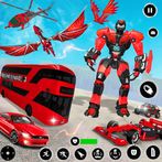 Jet  Robot Car :Robot Bus Game