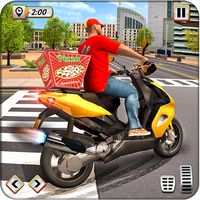 Pizza Delivery Boy Bike Games