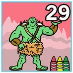 Coloring Book 29: Mythical Cre