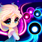 Into Unknown Frozen Color Road