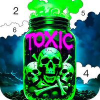 Curse Color: Color by Number