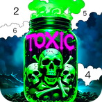 Curse Color: Color by Number