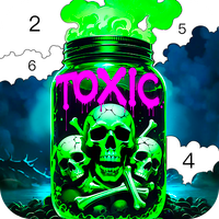 Curse Color: Color by Number