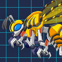 Toy Jurassic Robot Bee