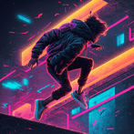 Neon Parkour Infinite