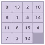 Пятнашки. Игра в 15