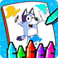 Bluey & Bingo - Coloring Book